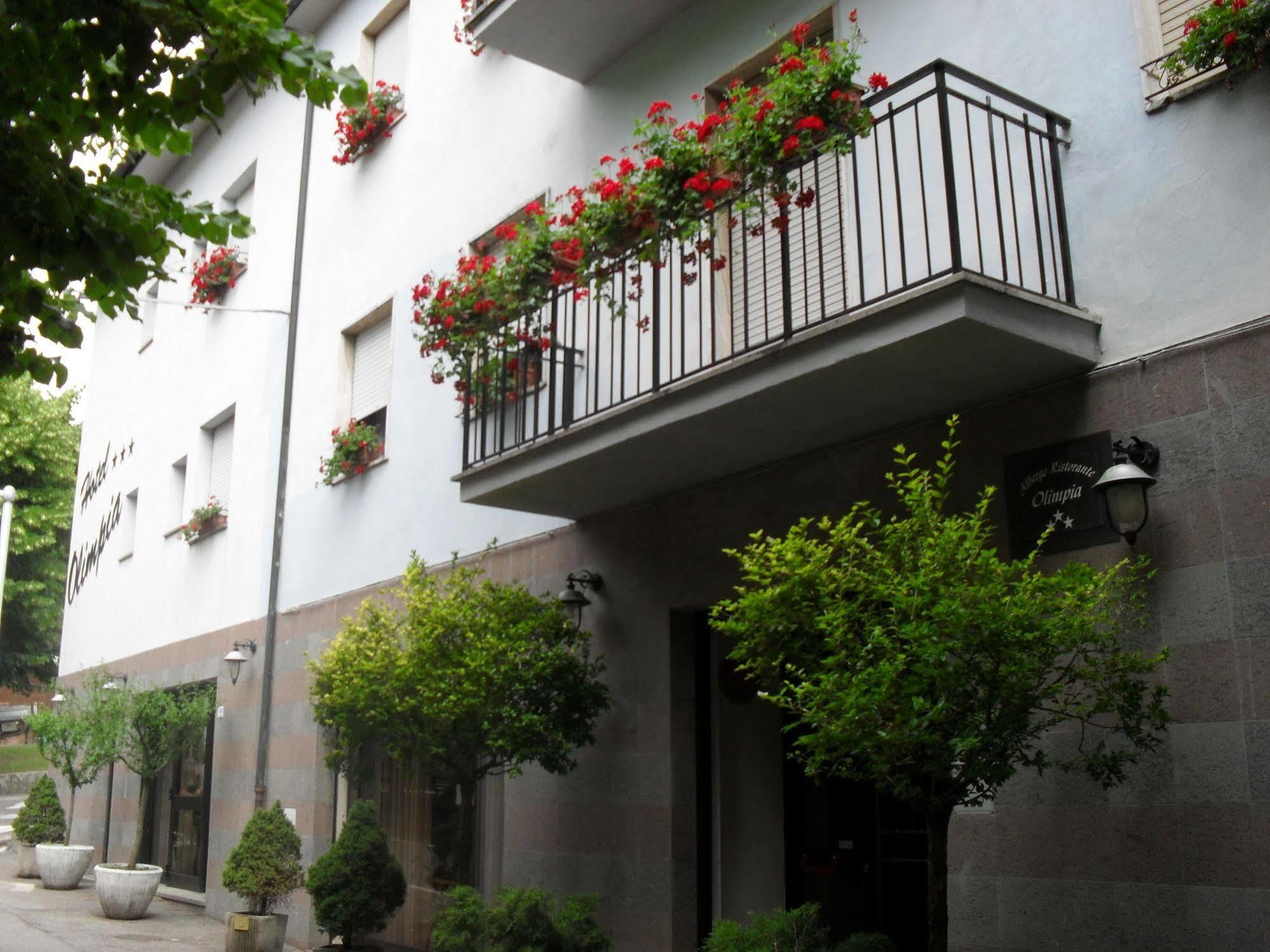 Albergo Ristorante Olimpia Abbadia San Salvator Bagian luar foto